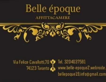 Belle Epoque * Таранто